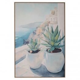Πίνακας Καμβάς Plant Με Κορνίζα 80x120εκ. iliadis 92693