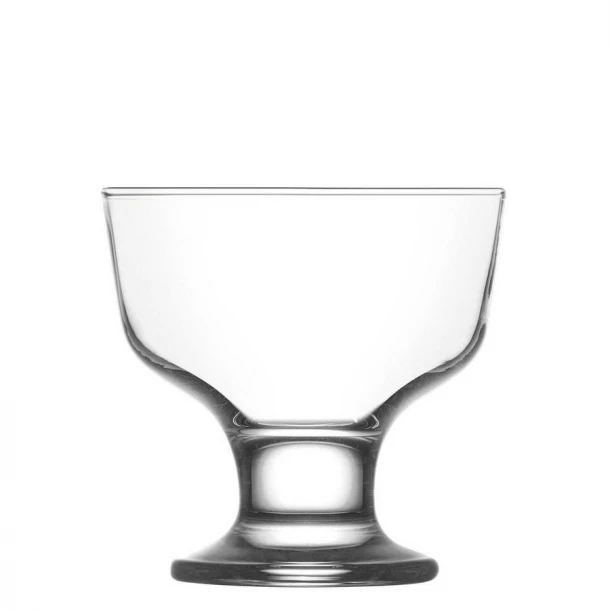 Ποτήρι-Μπωλ Παγωτού Γυάλινο Διάφανο 285ml-9,8x9,3εκ. Destina Lav LVDES05529Z