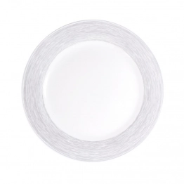 Πιάτο Ρηχό Πορσελάνης Elegancy Grey 24εκ. Oriana Ferelli NW24010021