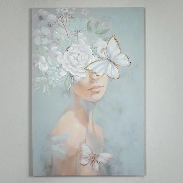 Πίνακας Καμβάς Γυναικεία Φιγούρα 80x3,5x120εκ. ESTHETI 755-12027