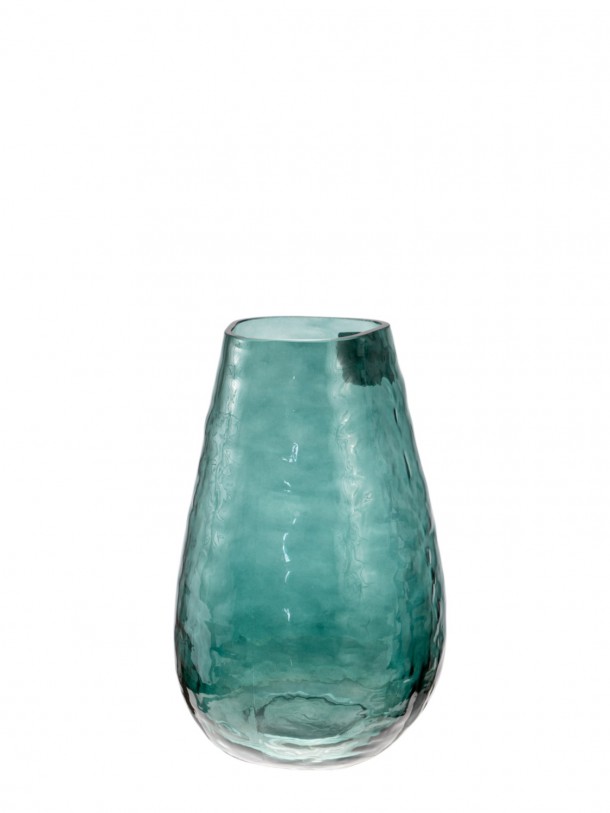 Βάζο Χειροποίητο Γυάλινο Πράσινο 16,5x26εκ. Zen Collection 25.25.51439