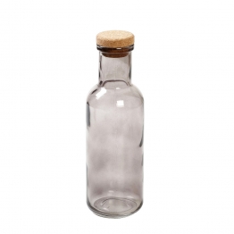 Μπουκάλι Γυάλινο Φιμέ Με Φελλό ESPIEL 1000ml-8,7x27,8εκ. DOP112K12