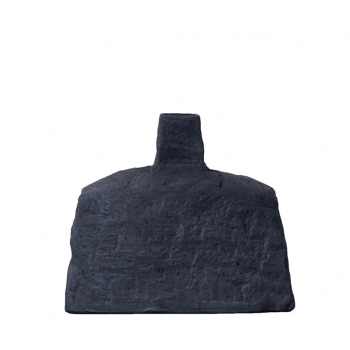 Βάζο Κεραμικό Μαύρο ESPIEL 29,6x11,7x25,5εκ. TOF208