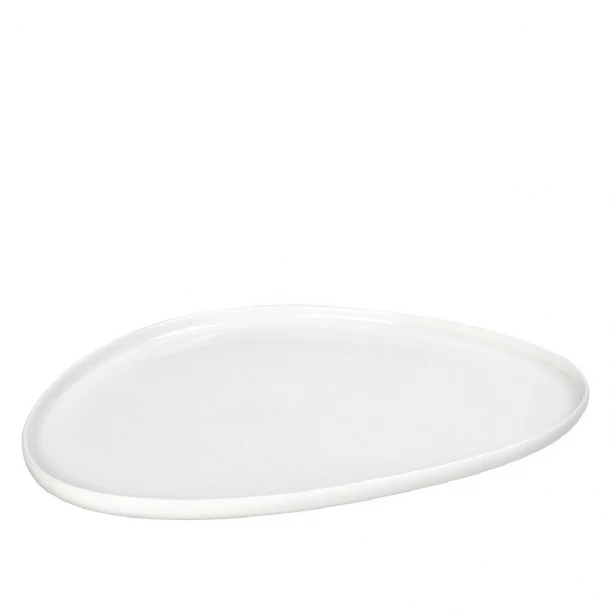 Πιατέλα Σερβιρίσματος Τρίγωνη Πορσελάνης Ιβουάρ Siders ESPIEL 35,8x6,6x1,4εκ. FUK159K2