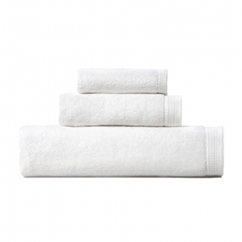 Πετσέτα Βαμβακερή Προσώπου 50x90εκ. White Premium CRYSPO TRIO 02.100.02