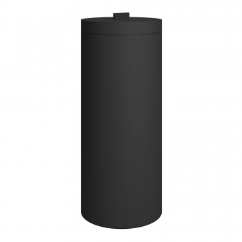Καλάθι Απλύτων Ανοξείδωτο Matt Black 26x60εκ.-30ltr Pam & Co 2560-403
