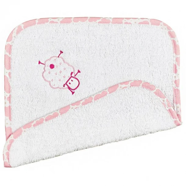 Λαβέτα Βαμβακερή 30x30εκ. Sheep Ροζ 16191