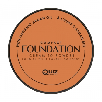 Foundation Compact Cream To Powder Warm Beige 10gr QUIZ 1313CREAMF-3