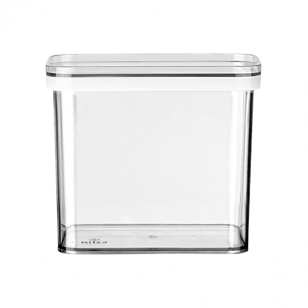 Δοχείο Αποθήκευσης Πλαστικό-Διάφανο Estia 1650ml-16,5x9,8x15εκ. 01-24307