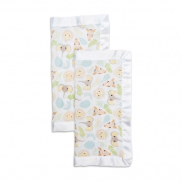 Νάνι Σετ 2τμχ Luxurius Jungle 40x40εκ. Lulujo LJ080