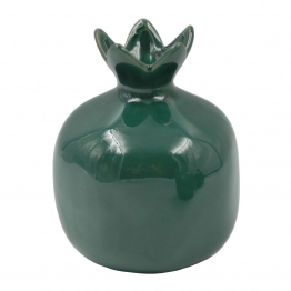 Διακοσμητικό Ρόδι Κεραμικό Πράσινο 14εκ. Royal Art FEX0/06GR