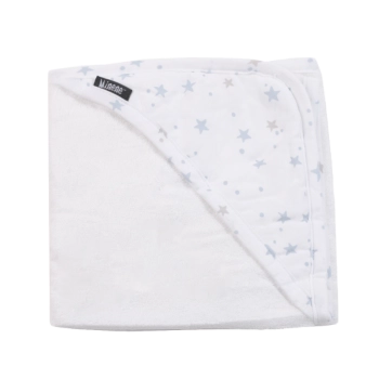 Κάπα Bamboo 75x75εκ. Stars Blue Minene 19302002760OS