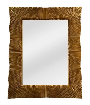 Καθρέπτης Polyester Χρυσός 82x102εκ. Zen Collection 26.13.52895