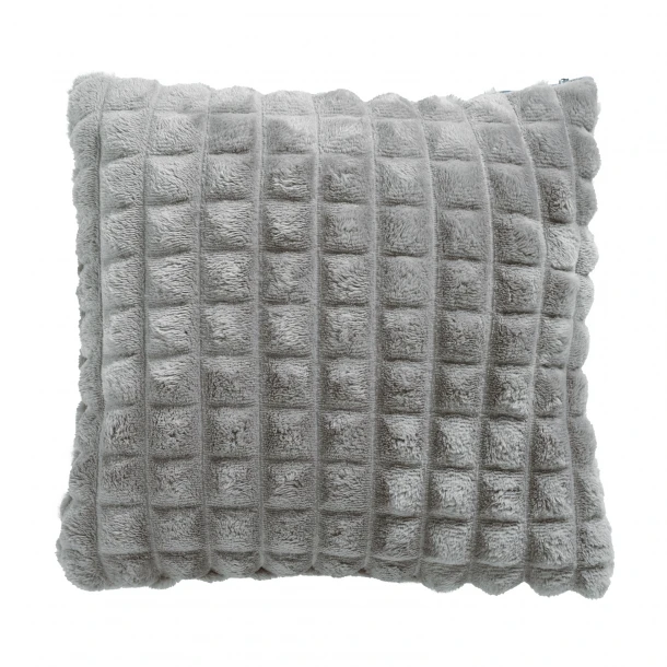 Διακοσμητική Μαξιλαροθήκη 40x40εκ. Polyester 1389 Grey Das Home
