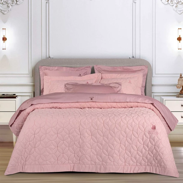 Κουβερλί Microfiber King 240x250εκ. Classic 2359 Nude Greenwich Polo Club