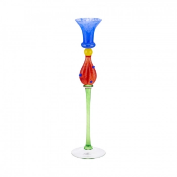 Κηροπήγιο Φυσητό Γυαλί WM Collection Υ39εκ. Ν974303	