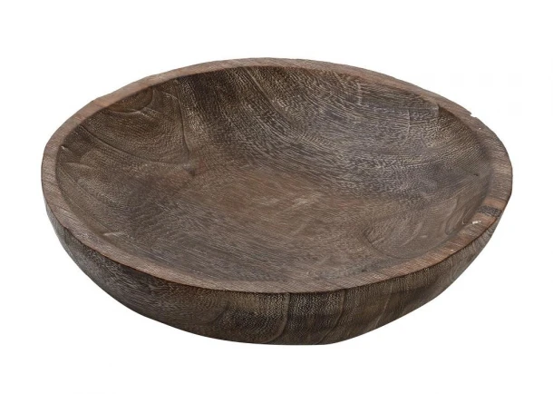 Διακοσμητικό Μπωλ Ξύλινο ESPIEL 32x7εκ. XYP332