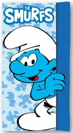 Πετσέτα Θαλάσσης Παιδική Quick Dry Microfiber 70x140εκ. Peyo Smurfs 026 Sky Blue Dimcol