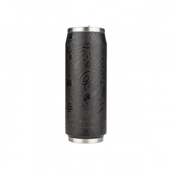 Θερμός-Ποτήρι Ανοξείδωτο Noir Echo Save The Aegean Estia 500ml-7x19εκ. 01-22631