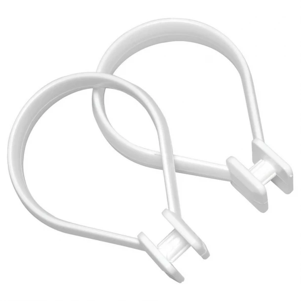 Άγκιστρα Πολυπροπυλενίου Κουρτίνας Μπάνιου Σετ 12τμχ Sealskin 251060210