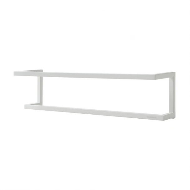 Κρεμάστρα Επιτοίχια Μεταλλική Λευκή 48x12x12εκ. Carre Sealskin 800258