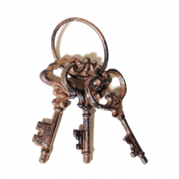Διακοσμητικό Κλειδί Σιδερένιο Καφέ 18εκ. Royal Art CAS2/876A