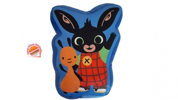 Διακοσμητικό Μαξιλάρι 3D Velboa 35εκ. Acamar Films Bing 207 Blue DimCol