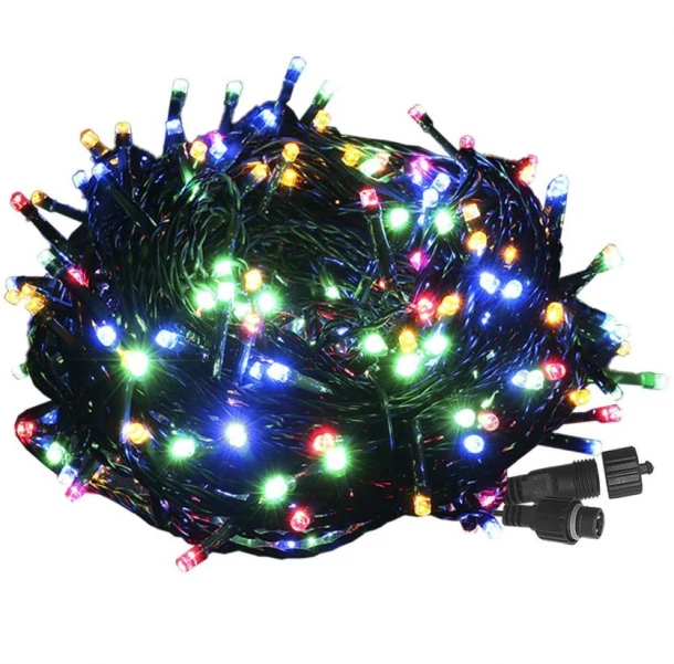 Λαμπάκια 510Led-25,5μ. Πολύχρωμα Επεκτεινόμενα Με Πρόγραμμα Xmas fest 93-4080
