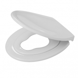 Καπάκι Λεκάνης Με Παιδικό Κάθισμα Thermoplast Tulsa White 37,1x44,7x5εκ. Tiger 250010646