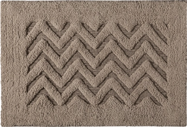 Ταπέτο Μπάνιου Βαμβακερό 40x60εκ. Nepal Taupe Guy Laroche