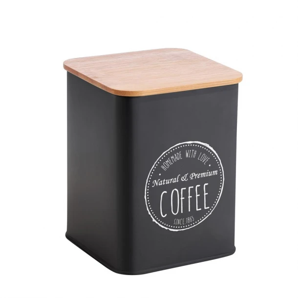 Βάζο Καφέ Μεταλλικό Μαύρο 10x10x13,5εκ. Oriana Ferrelli CLG500310CBK