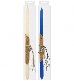 Λαμπάδα Δελφίνια Μεταλλίκο 33εκ. Bunny's 73-1918