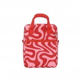 Τσάντα Φαγητού Ισοθερμική PVC Leather Coral Waves 7lt-20x14x27εκ. Save The Aegean Estia 01-41847