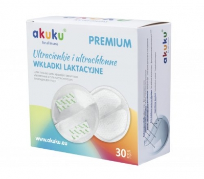 Επιθέματα 30τμχ Μιας Χρήσης PREMIUM Λεπτά-Απορροφητικά akuku A0354