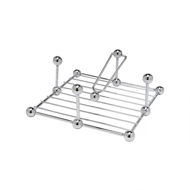 Χαρτοπετσετοθήκη Μεταλλική Inox Σφαίρες ESPIEL 21x21x8,5εκ. MTT128