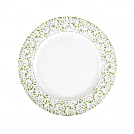 Πιάτο Ρηχό Πορσελάνης Λευκό Με Λουλούδια Floral 27εκ. Oriana Ferelli PR232450001