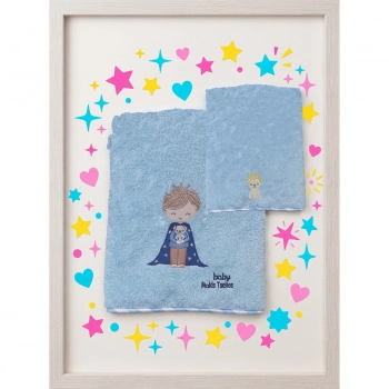 Σετ Πετσέτες 2τμχ Βαμβακερές Bebe Willie Makis Tselios