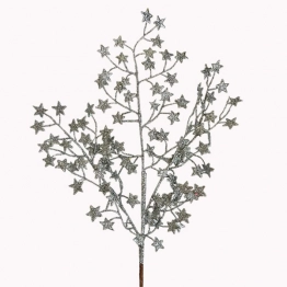 Κλαδί Ασημί Glitter 65εκ. Art Et Lumiere 20260