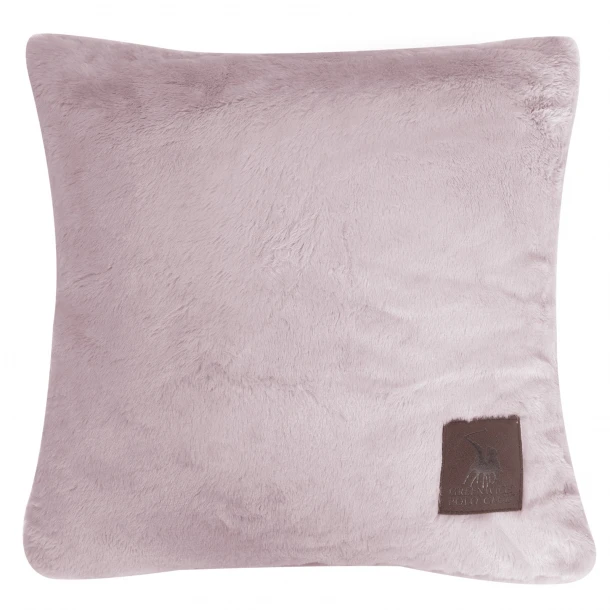 Διακοσμητικό Μαξιλάρι Γούνινο Faux Fur 40x40εκ. Premium 3969 Nude Greenwich Polo Club