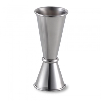 Διπλή Μεζούρα Ποτών Ανοξείδωτη 30ml/60ml Max Home UR50910500