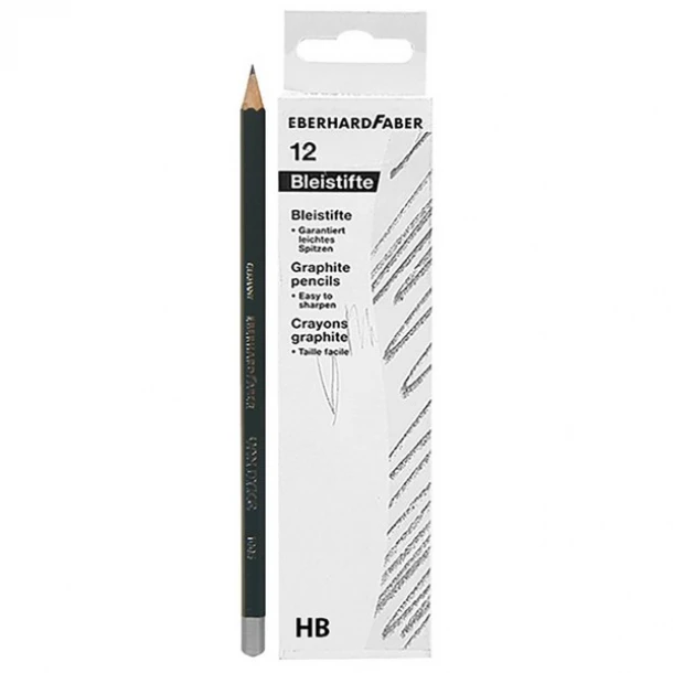 Μολύβι Πράσινο Σχεδίου Σετ 12τμχ HΒ Faber 60-634