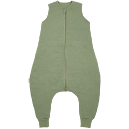 Υπνόσακος Βαμβακερός Με Ποδαράκια 2.0Tog 9-18 Μηνών/74-86εκ. Muslin Olive Green Meyco MEY-247.000.68.04