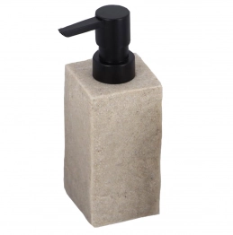 Ντισπένσερ Polyresin Μπεζ 6x6x17εκ. MRShome DS-8896L01