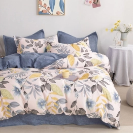 Σετ Παπλωματοθήκη 2 Όψεων Βαμβακοσατέν Υπέρδιπλη 220x240εκ. Ava Prime Line Melinen