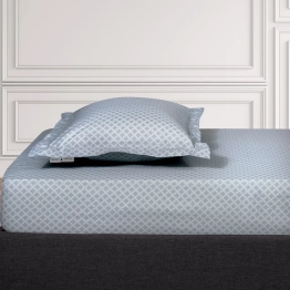 Σεντόνι Μεμονωμένο Polycotton Υπέρδιπλο Με Λάστιχο 160x200+35εκ. Loft 2510 Γκρι Greenwich Polo Club