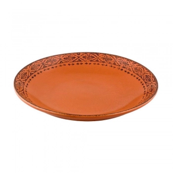 Πιάτο Βαθύ Πορσελάνης 23εκ. Vintage Teracotta Oriana Ferelli PR222681002