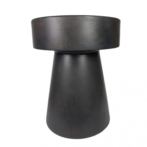 Σκαμπώ Κεραμικό Μαύρο ESPIEL 38x38x46εκ. MAH119