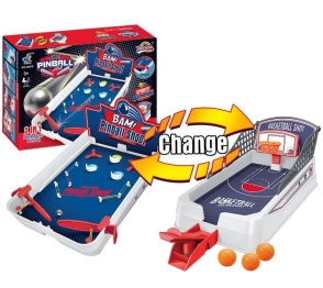 2 Σε 1 Μπασκετάκι-Φλιπεράκι 25x5x18εκ. Toy Markt 71-3632