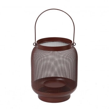 Φανάρι Μεταλλικό Κεραμιδί Δ20x25εκ. ESPIEL ATG118