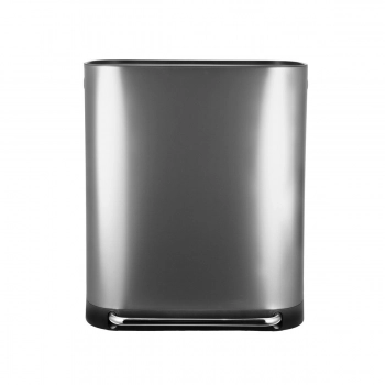 Κάδος Απορριμμάτων 2 Δοχείων Ανοξείδωτος Duoprime Inox 60lt(30lt&30lt)-57,5x37,3x68,2εκ. Estia 01-20903